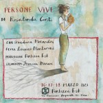 Persone Vive:locandina teatrale - Fortezza Est/Roma